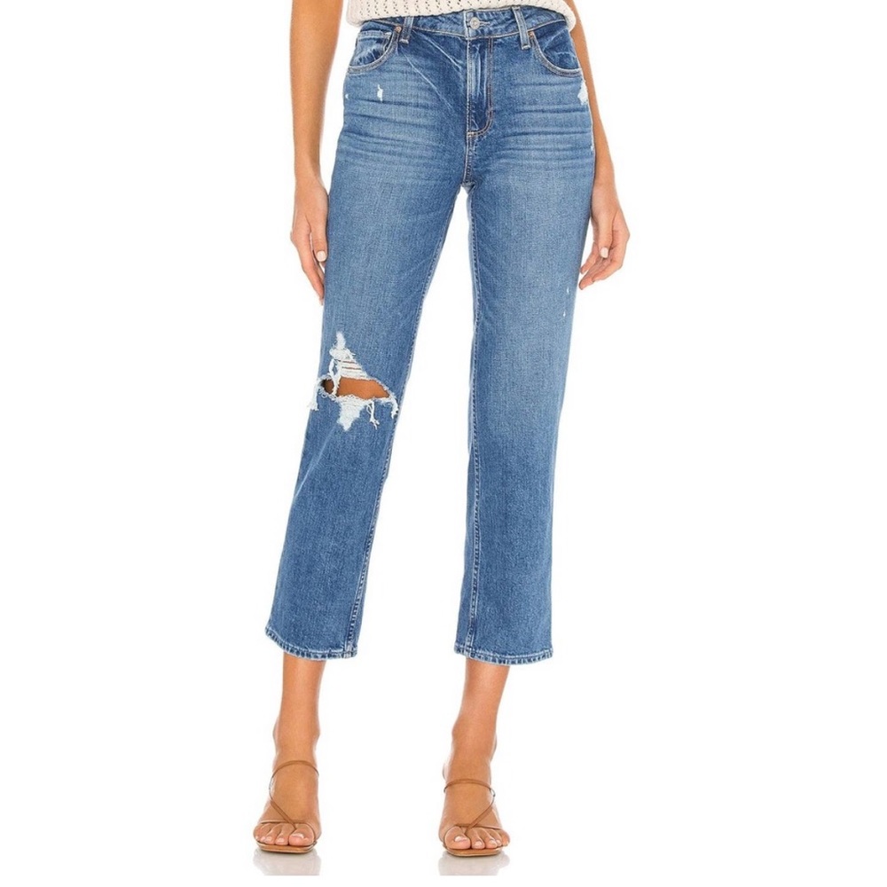PAIGE Relaxed Straight Leg Cropped Noella size 28/6